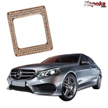 카포카 벤츠 시계장식 큐빅 엠블럼 스티커 E클래스 W212, 벤츠시계로즈골드, 1개