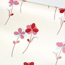 현대시트 동조엠보시트지 시트지, 클로버_아이보리(HDG-12046)