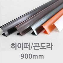 부원진열장 하이퍼곤도라 가격표시기 라벨 가격표 라벨홀더, 900mm_검정, 1개