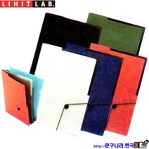 리히트랩 Carrying Holder A4 F-7525 LIHIT LAB JAPAN, Orange, 1개