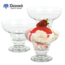 MIR 미르 아이스크림잔 3P세트 샤베트 유리볼 유리그릇 유리컵 빙수그릇, 마가리타 아이스크림잔(295ml)-3P세트, 1개