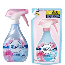 페브리즈, 1세트, 370ml용기+리필320ml, 690ml