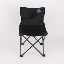 Camping GAO 캠핑의자 낚시의자 접의식의자 캠핑체어, 2.등받이가 있는 접이식의자-블랙, 1개