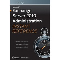 Microsoft Exchange Server 2010 Administration Instant Reference Paperback, Sybex