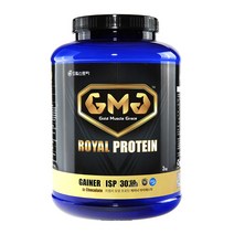 GMG 지엠지 로얄프로틴 게이너 체중증가 탄수화물 ISP 여자 헬스 단백질 보충제 쉐이크 파우더쉐이크 3kg, 1통