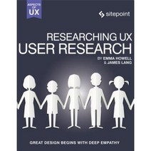 Researching UX: User Research Paperback, Sitepoint