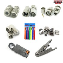 더블스피드 동축 커넥터 압착기 케이블 제작 4C 5C 7C DIY RF BNC, BO1157