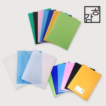 공감 6P 10P 고투명 클리어화일, 명함집있는 10P 클리어화일(노랑)