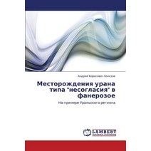 Mestorozhdeniya Urana Tipa Nesoglasiya V Fanerozoe Paperback, LAP Lambert Academic Publishing