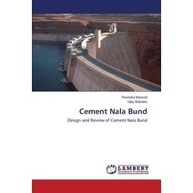 Cement Nala Bund Paperback, LAP Lambert Academic Publishing