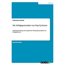 Die Erfolgspotentiale Von Pop-Up-Stores, Grin Publishing