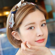 미스21 스카프 헤어밴드 머리띠 여성 여자 성인 예쁜 해어밴드 hairband (hb484)