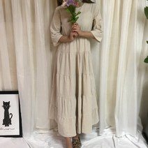 (일오육) 캉캉 프릴 롱원피스(3컬러)