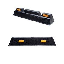 신도산업 국산)주차블럭 주차블록 고무및플라스틱(앙카포함), 주차블럭(PP플라스틱)앙카포함