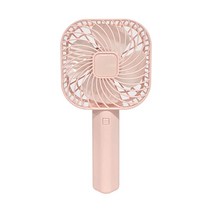 르젠 미니 충전식 핸디형 선풍기, LZMF-U800, 핑크