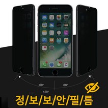 프로텍트보이 아이폰 정보 보안 강화유리필름, 1개