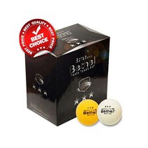 와이에스몰 ABS 3성 벌크 연습용 탁구공(120개입), 뉴프리미엄벌크/흰색, 120개입
