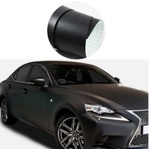 로니카 랩핑지 차량 랩핑 시트지, 01.무광블랙, 1개