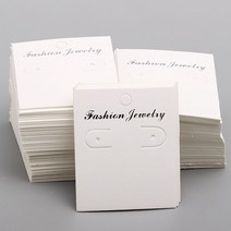 쥬골드 XT01 귀걸이 종이 포장지 20개 200개 핀대 택 (포장재료) 포장택, XT01 귀걸이택 20개