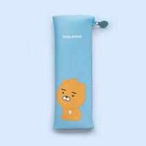 카카오프렌즈 리틀프렌즈 미니 플랫 파우치형 펜케이스, 카카오 미니 플랫 펜슬케이스_리틀라이언, 1개