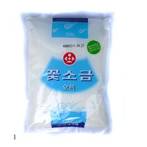 G/오복 꽃소금 500g/소금/꽃소금/조미료