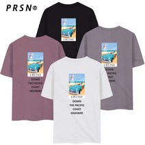 PRSN 아트웍 반팔티 S422 빅사이즈 M~XXXL