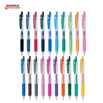 제브라 사라사클립 젤잉크펜, 0.5mm-파스텔밀크블루그린