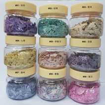 칼라 자개 70g/통, 1통, 01-보라
