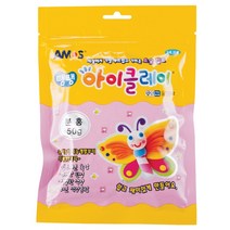 [아모스]탱탱아이클레이(50g/분홍/10개)