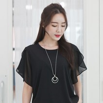 반팔 튤립소매