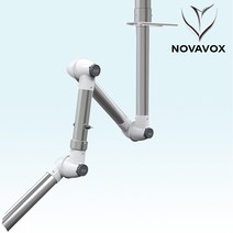 [노바복스] 다관절 국소배기장치 암후드50파이 KP50 알루미늄, 1개