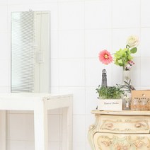 국내제작 대형거울/인테리어거울/슬림거울/전신거울, MR04.슬림화이트미러:306 x 606mm