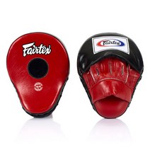 Fairtex 페어텍스 손미트 FMV9 Ultimate Contoured Focus Mitts, 블랙/옐로우