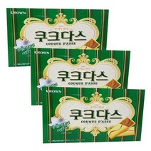 크라운 쿠크다스 커피, 288g, 3개입