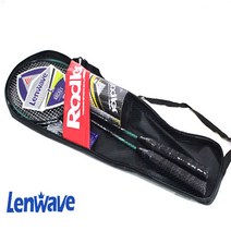 SUNNY 배드민턴 라켓 세트 라켓2P+올커버+셔틀콕3P A-H151, 1개, Lenwave_A-H151 라켓세트