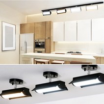 라이팅아트 레이스웨이 전시레일조명 LED조명 모델하우스조명 갤러리조명 실내투광기, 직부형 화이트(LED노란빛)