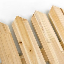 삼나무 울타리패널-삼각형 18T, 삼각절단추가[4회]