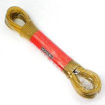 노마드캠핑 와이어코팅 빨래줄 20m, 옐로우, 1개