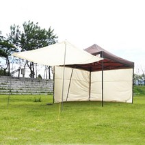 프리폼 캐노피천막 타프형 바람막이 4.5M, B타프 4.5M 베이지, 1개