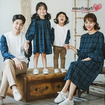 국내생산 몽피마피 벨리체크 패밀리 긴팔