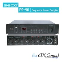 SECO 8채널 순차전원기 PS-90 국내생산 전원공급기 전원케이블 없음