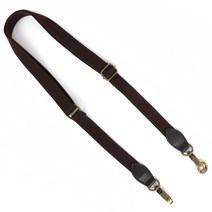 마마니트 천 크로스 가방끈, 다크브라운