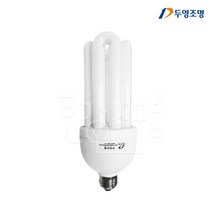 두영조명 삼파장 전구 55W E26 EFQU55EX-D EFQU55EX-L, 전구색