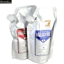뷰티원 스퀴드 잉크 6 7 오징어먹물 헤어 칼라 염색약 1제2제500ml 헤어컬러, 내추럴브라운, 1set
