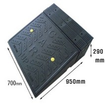 문턱경사로40: 900-300-40 장애인경사로 과속방지턱 상가진입판