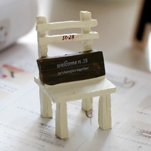 데코짱 가든미니어쳐의자모형 미니어쳐