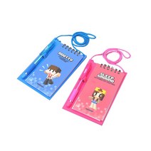 샌드박스 목걸이 데이타 메모수첩 볼펜세트
