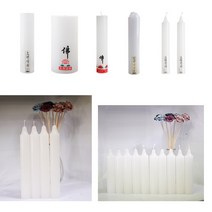 천일양초 무향기 양초 8가지 캔들, 3번선택 쌍대8자루, 무향기양초8종