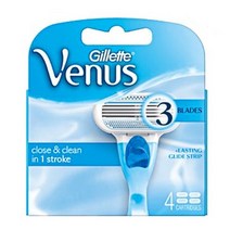 Gillette 질레트 비너스 블루 면도날 4입, 4개입, 1세트