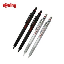 로트링 600 샤프 0.5/0.7mm (실버 블랙) - 케이스 없음, 블랙0.7mm(RO1904442), 블랙0.7mm(RO1904442)